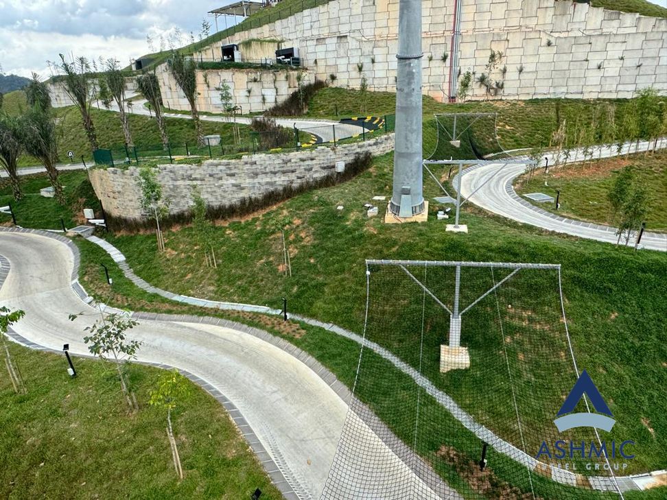 1st Skyline Luge Theme Park Fencing and Safety Catch Net in Gamuda Gardens, KL, Malaysia - Gallery Image